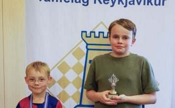 Jónatan Leó Daðason sigurvegari Friðriksyrpu I, Katrín Ósk efst stúlkna