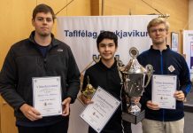 Magnaður sigur Birkis – Guðni Stefán hraðskákmeistari TR