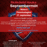 Septembermót Hauka verður í kvöld!
