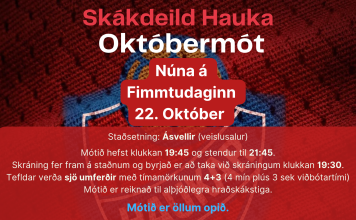 Októbermót Hauka á fimmtudaginn!
