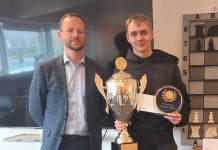 Benedikt er meistari Skákskólans og Íslandsmeistari U22