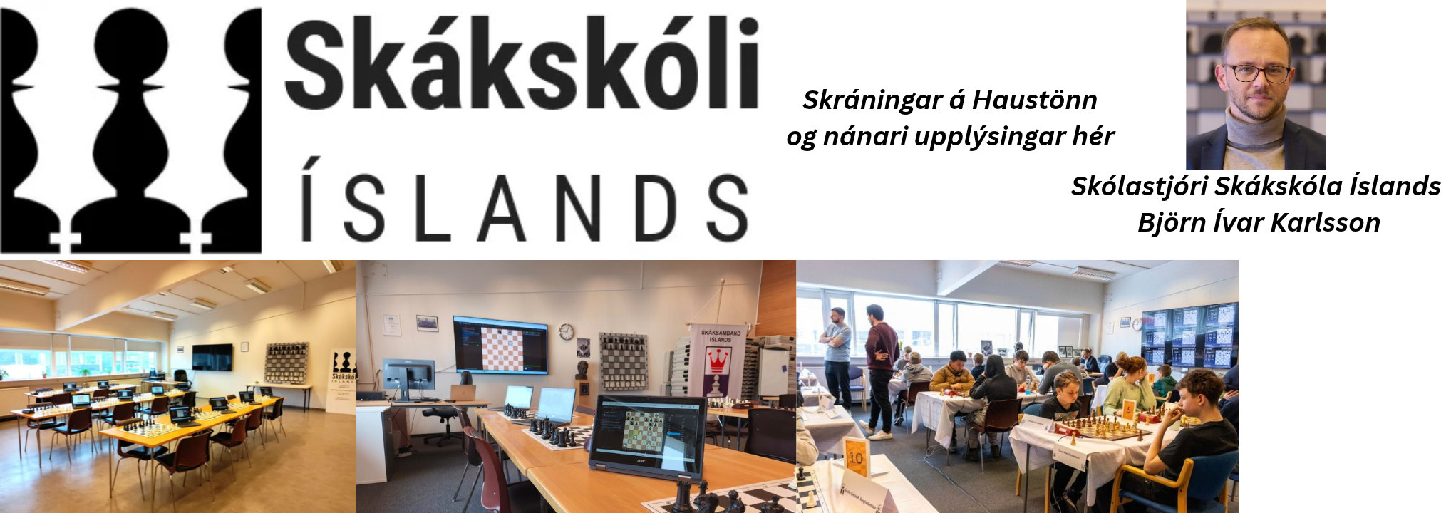 Skákskóli Íslands – upplýsingar um haustönn